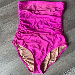 J crew neon one piece